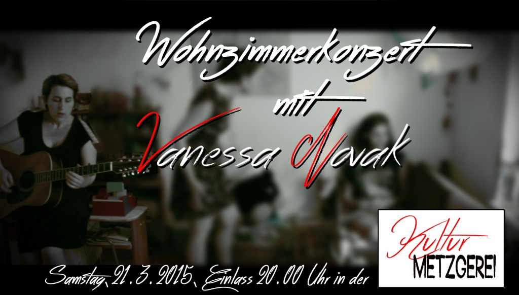 vanessa plakat wohnzimmerkonzert