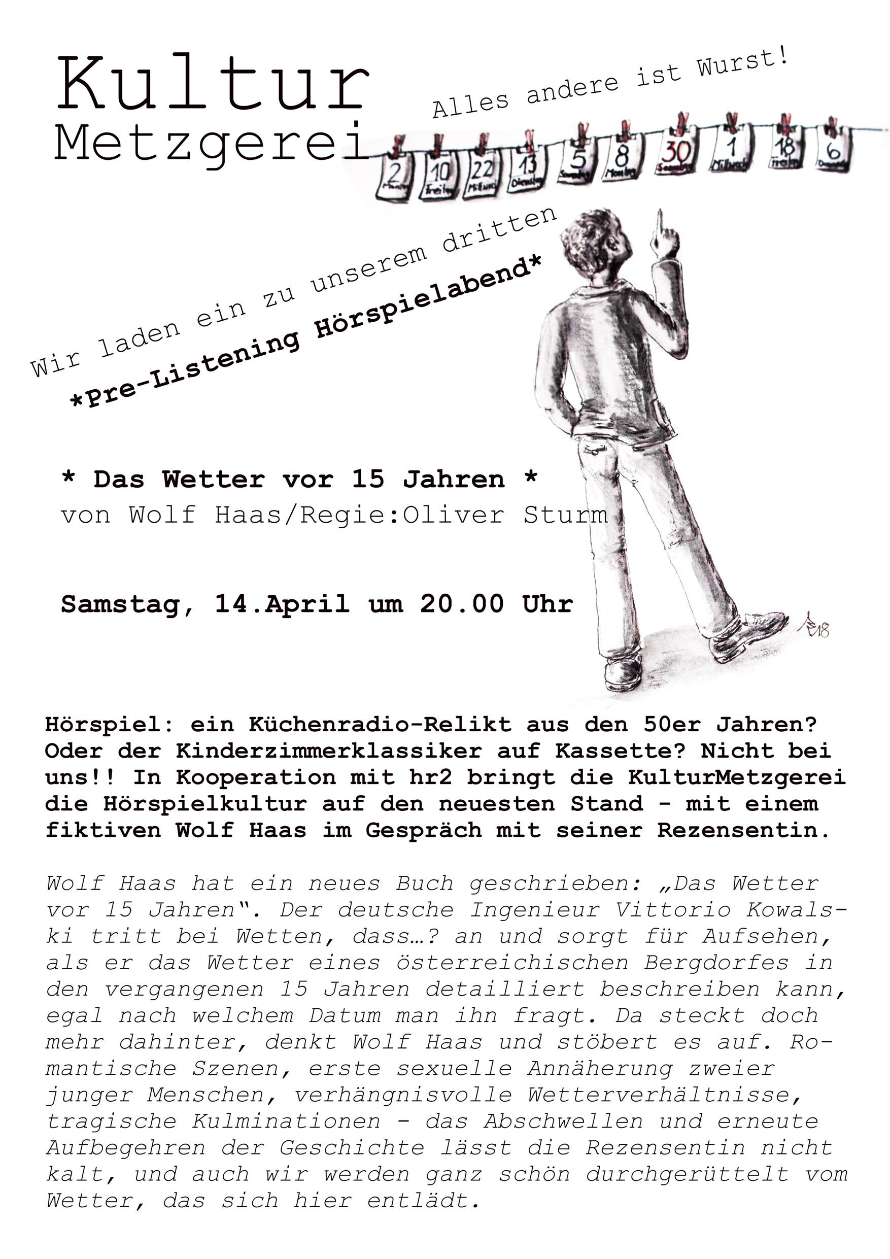 Hörspiel in der KulturMetrzgerei